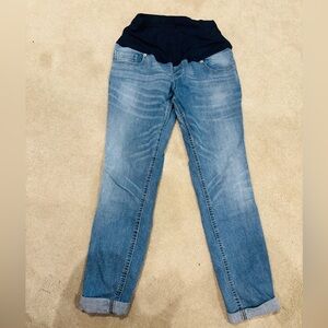 Great Expectations Women's Blue Maternity Jeans